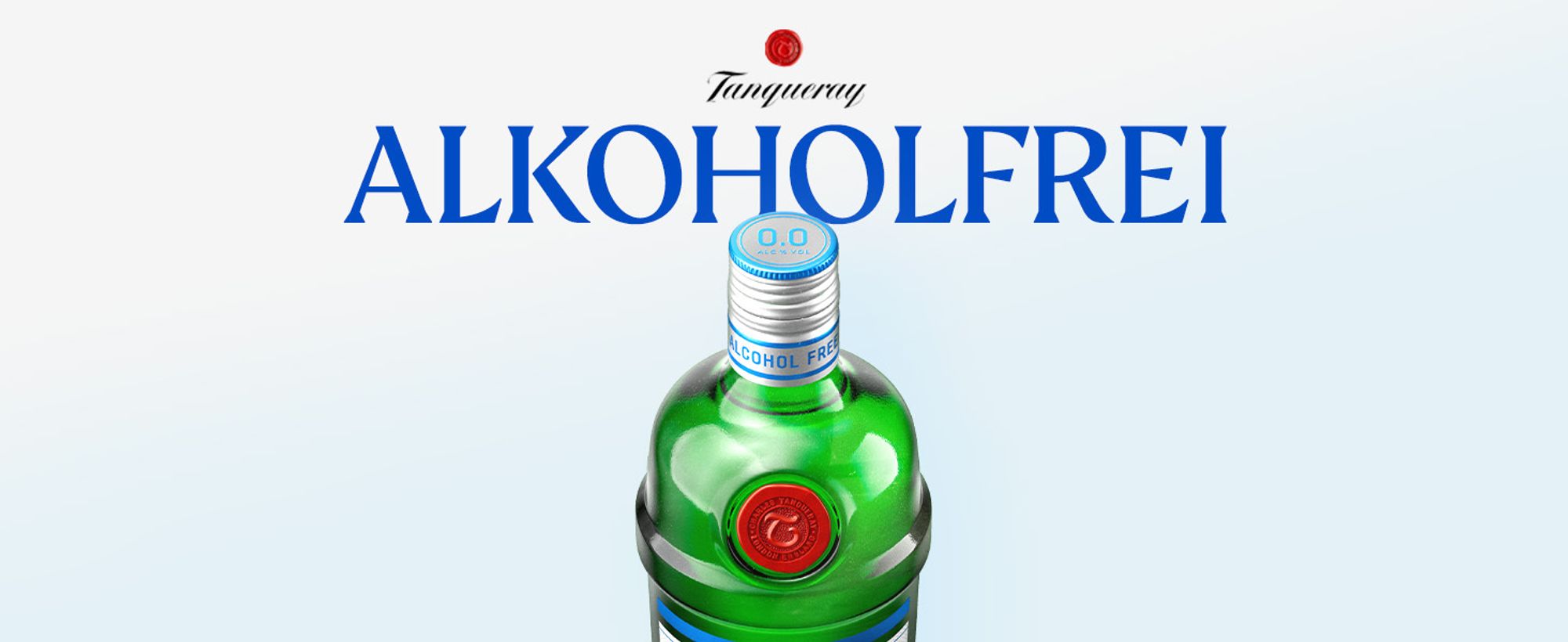 Tanqueray 0,0%, alkoholfreie, zuckerfreie Gin-Alternative, 700ml Einzelflasche