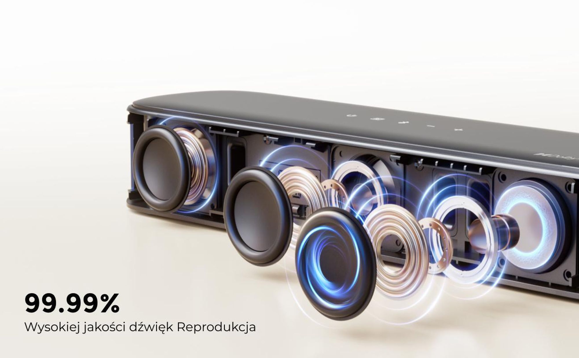Ultimea Aura A60, 7.1 kan., 350 W, Dolby Atmos, Gra, Film, Muzyka, Noc, Sport, Głos, 98 dB, 75 dB