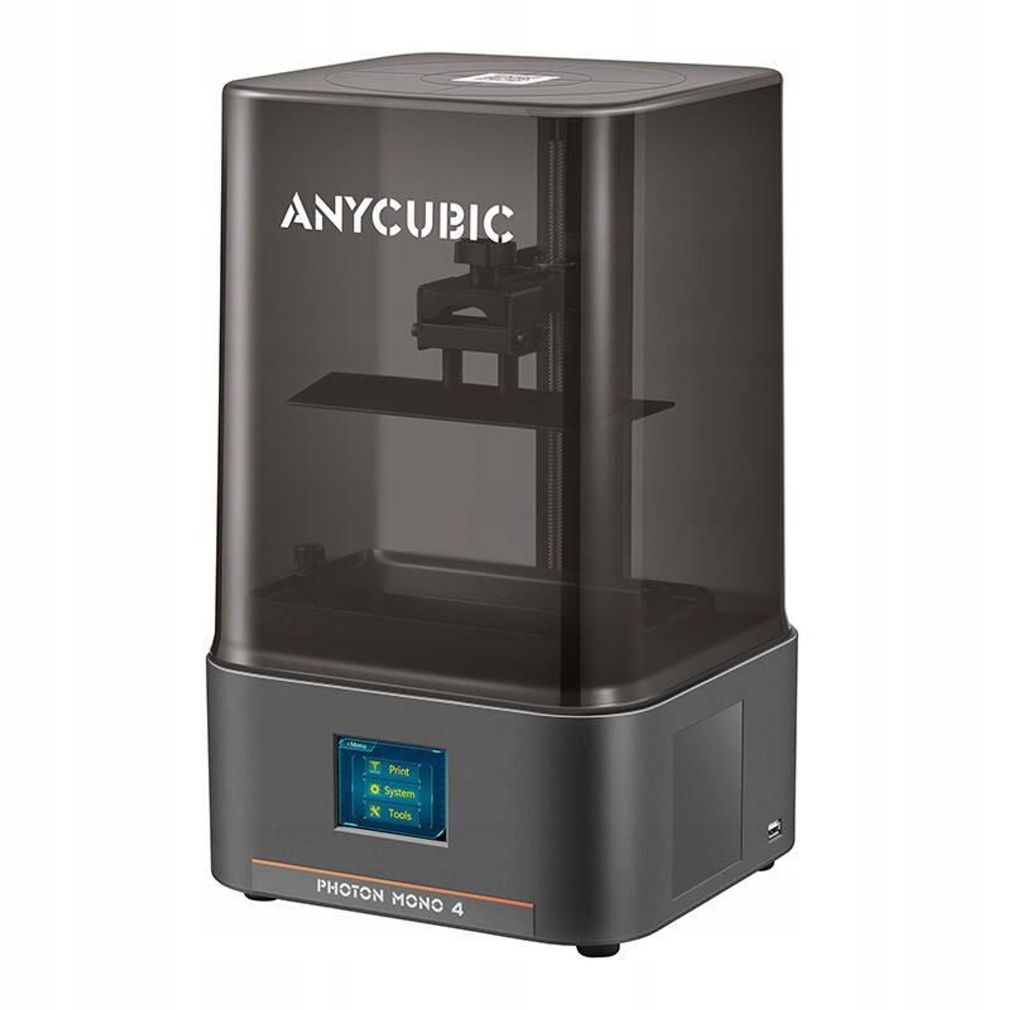 Anycubic Photon Mono 4, Stereolithografie (SLA), WLAN, USB Anschluss, Sichtfenster, 54 W
