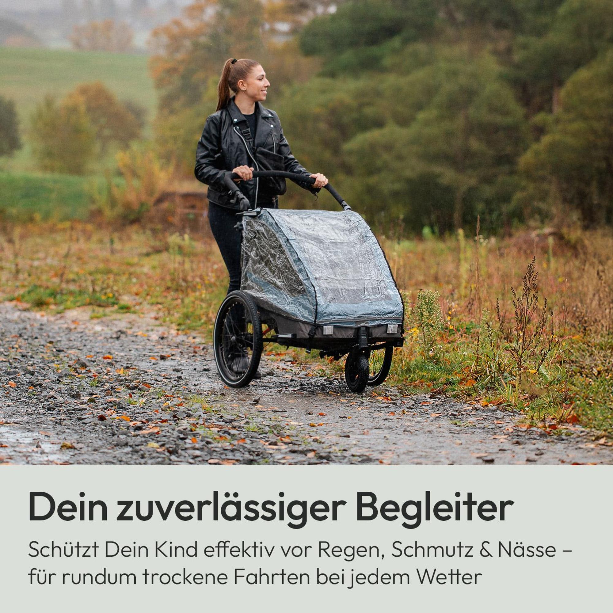 Qeridoo Regenschutz QUPA 1 / Sportrex 1