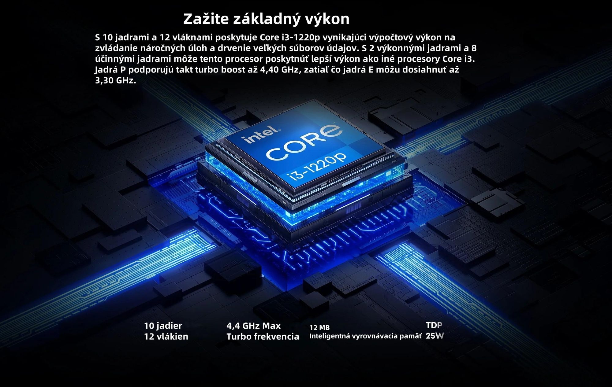 Notebook CHUWI CoreBook X - Procesorom Intel Core i3-1220P Displej 14" Windows 11 16+512GB Batéria 4000mAh - Sivá
