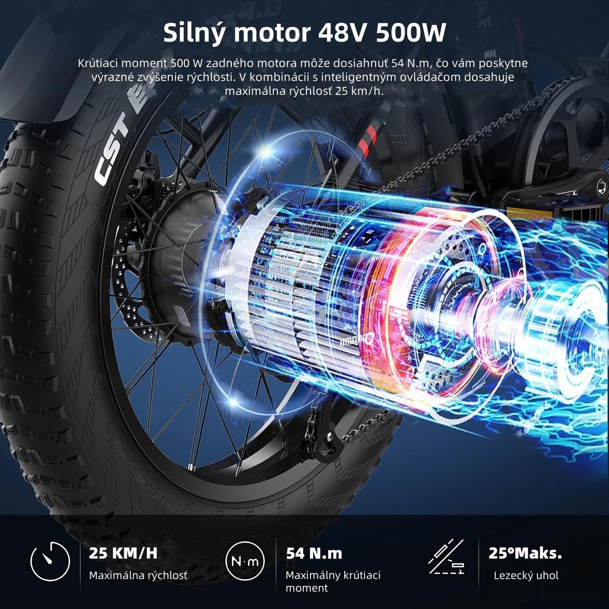 Electric Bike FAFREES F20 Max - Batéria 48V30AH Pneumatika 20" Mechanická kotúčová brzda - Červená