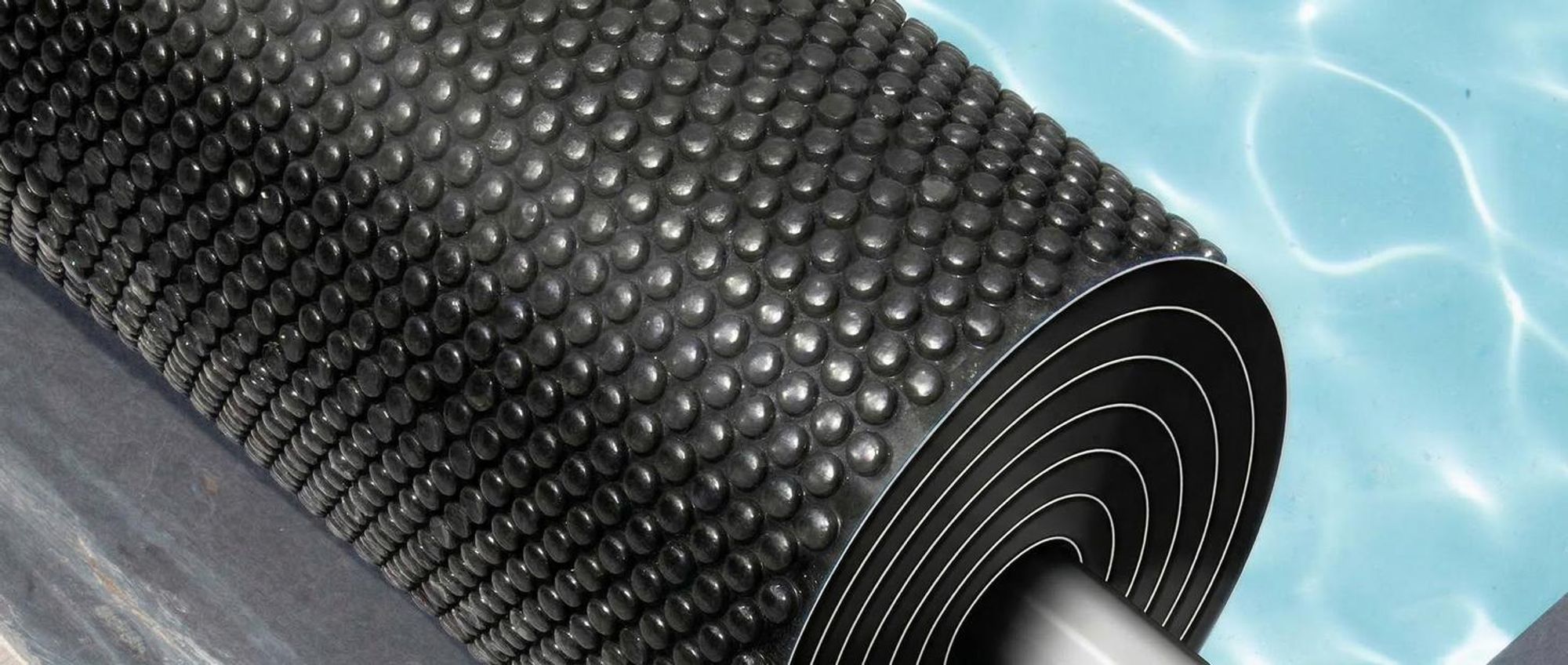 tectake® Pool-Solarfolie rechteckig und selbstschwimmend 400 x 600 cm