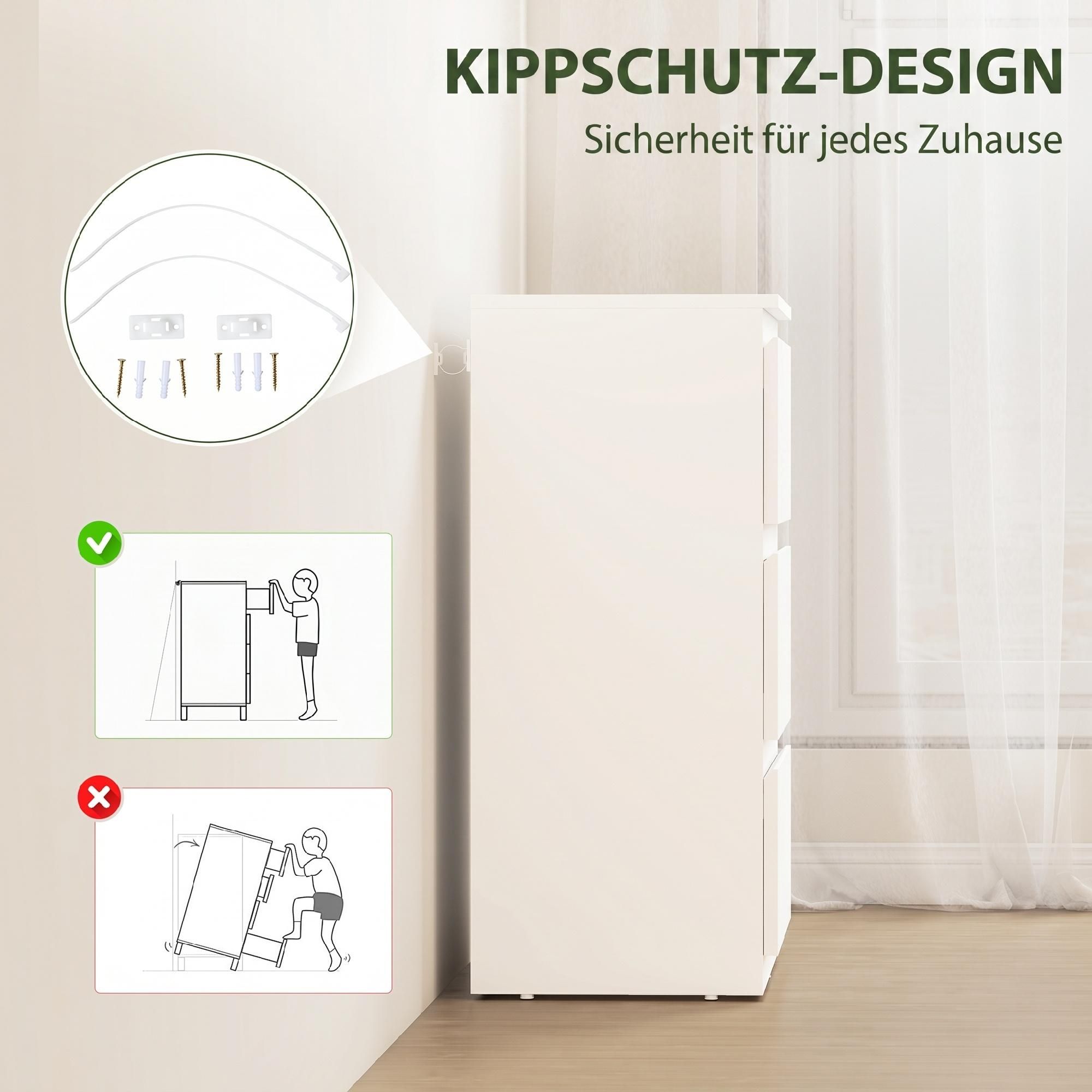 Schlafzimmer Push-to-Open Sideboard