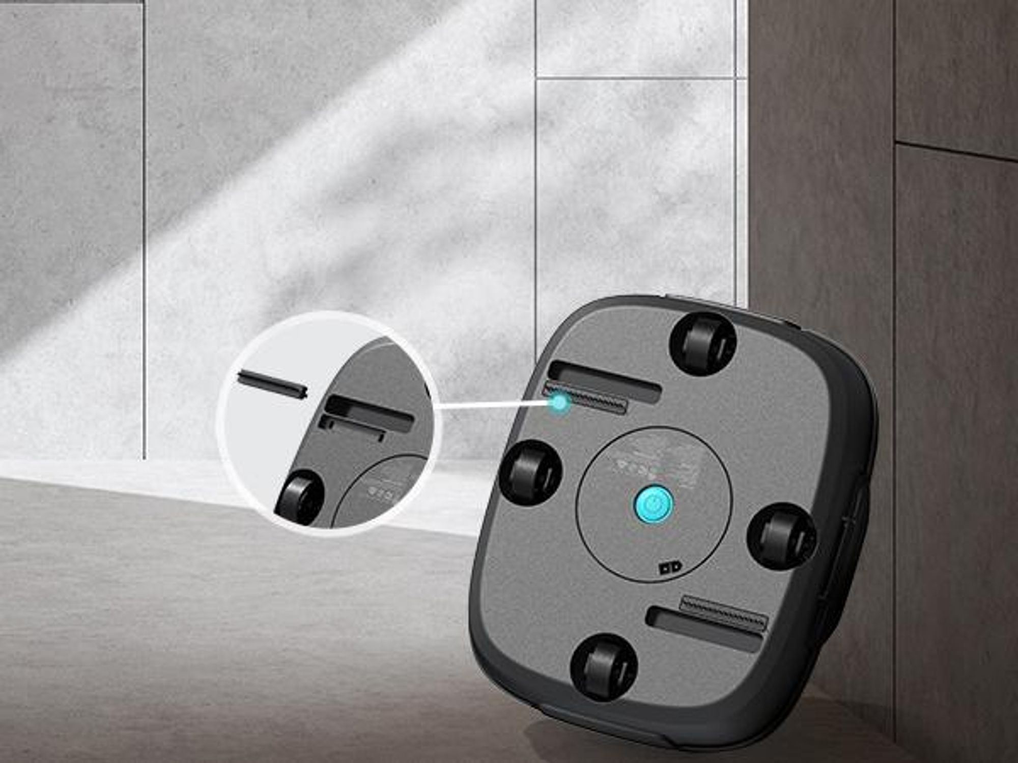 AIPER Robot Piscine sans Fil, Aspirateur Automatique, 90 Min d'Autonomie