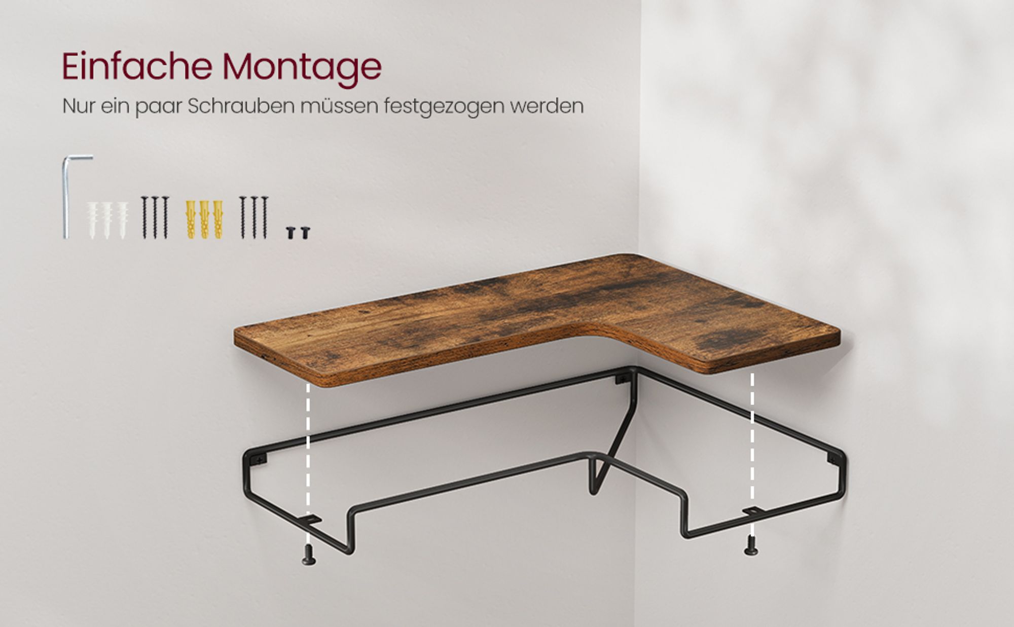 Einfache Montage