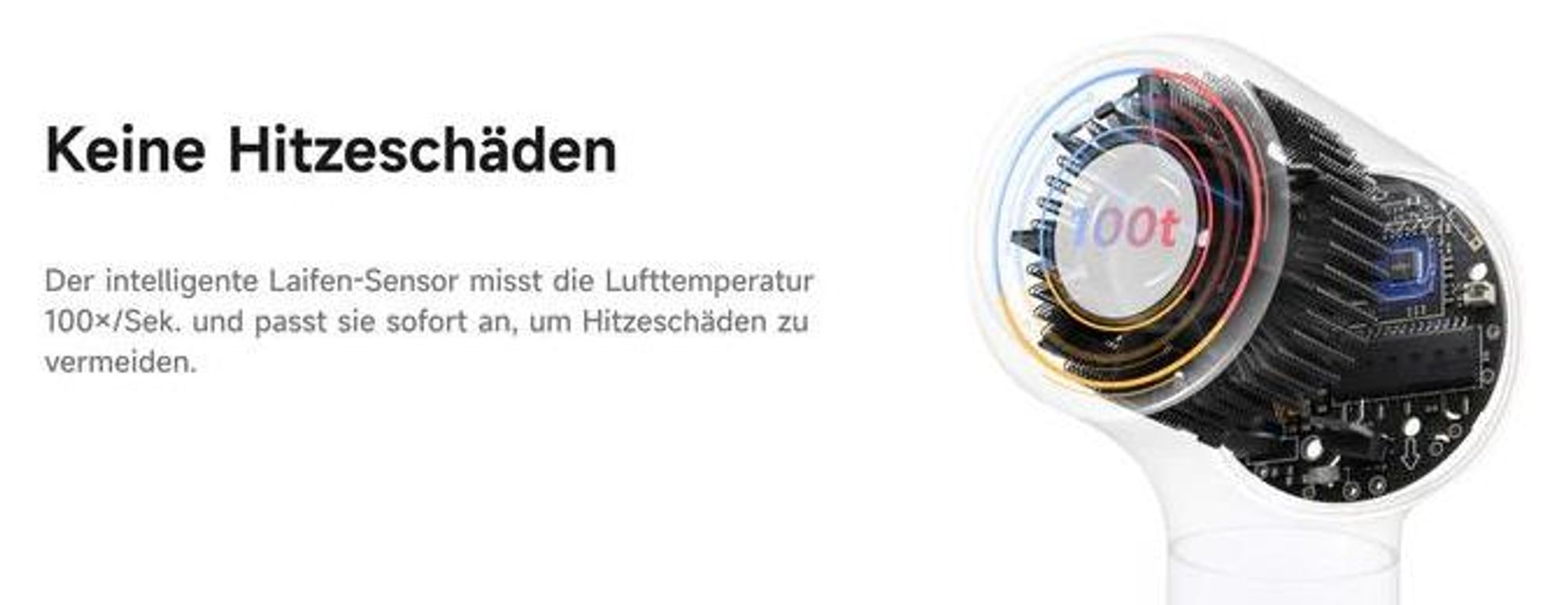 Laifen Neo Special Haartrockner – Hochgeschwindigkeits-Föhn mit Ionen-Technologie, Öldiffusions-Düse, Temperaturkontrolle & Magnetaufsätzen