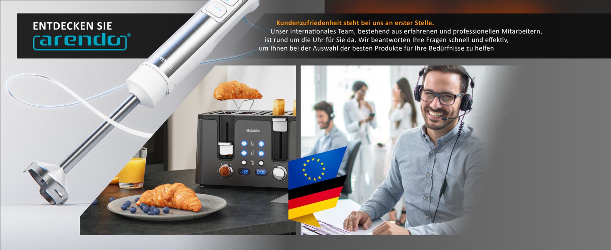 Arendo Heißluftfritteuse XXL, Doppelkammer, Dual Zone, 2in1 Backofen und Airfryer, 2x 4L, 2700W, 3D Umluft, 8 Programme, Timer, SYNC, Antihaft