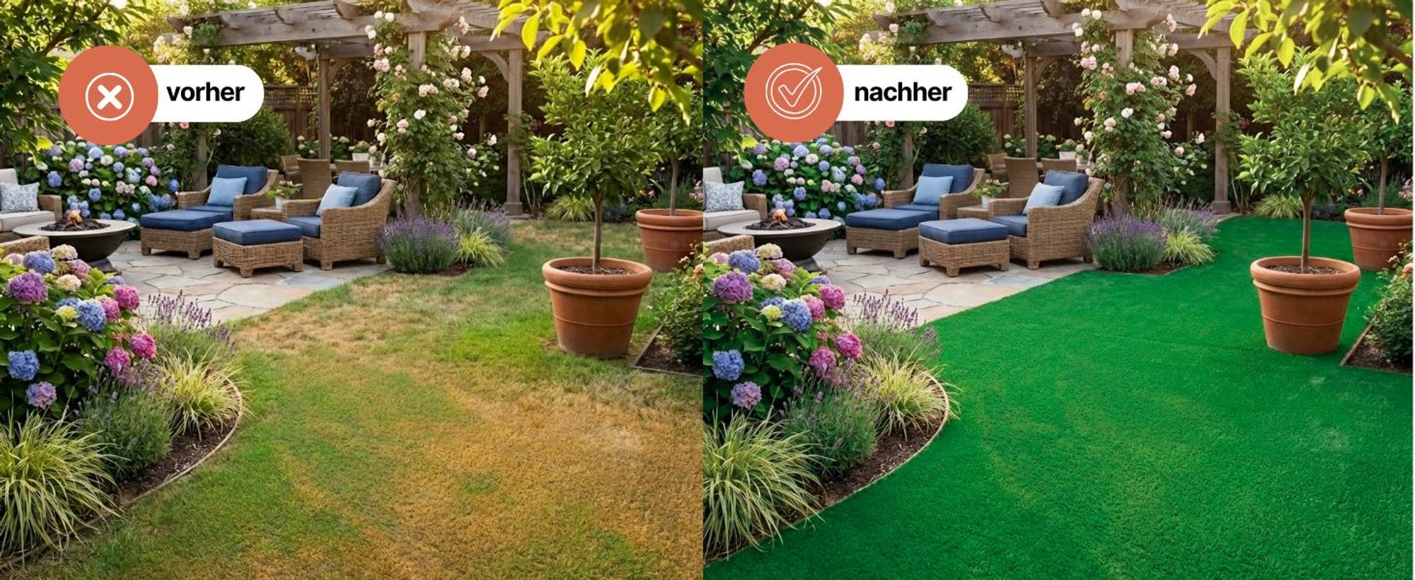 Rasenteppich Magic Forest Outdoor Kunstrasen Anthrazit Terrasse Balkon Wetterfest 400 x 700