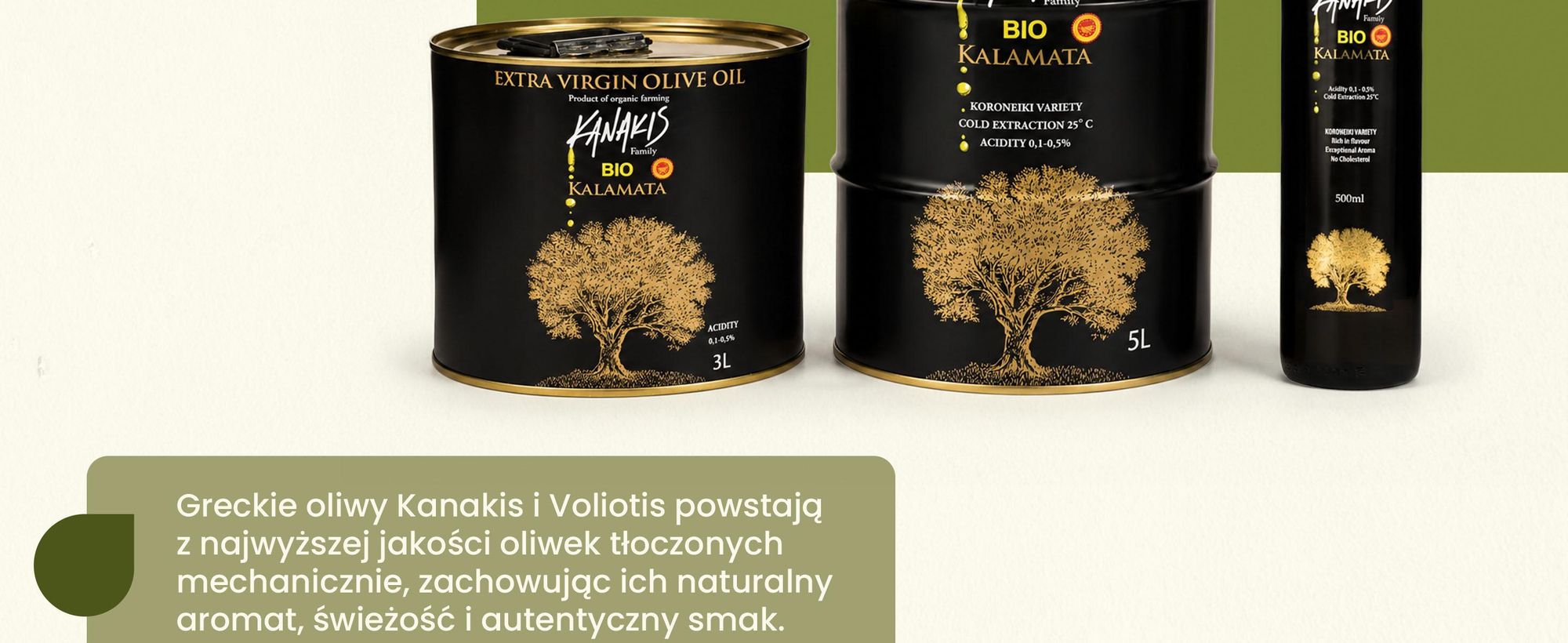 Kanakis, Oliwa z oliwek, Z Grecji, evb, greekbox, extra virgin