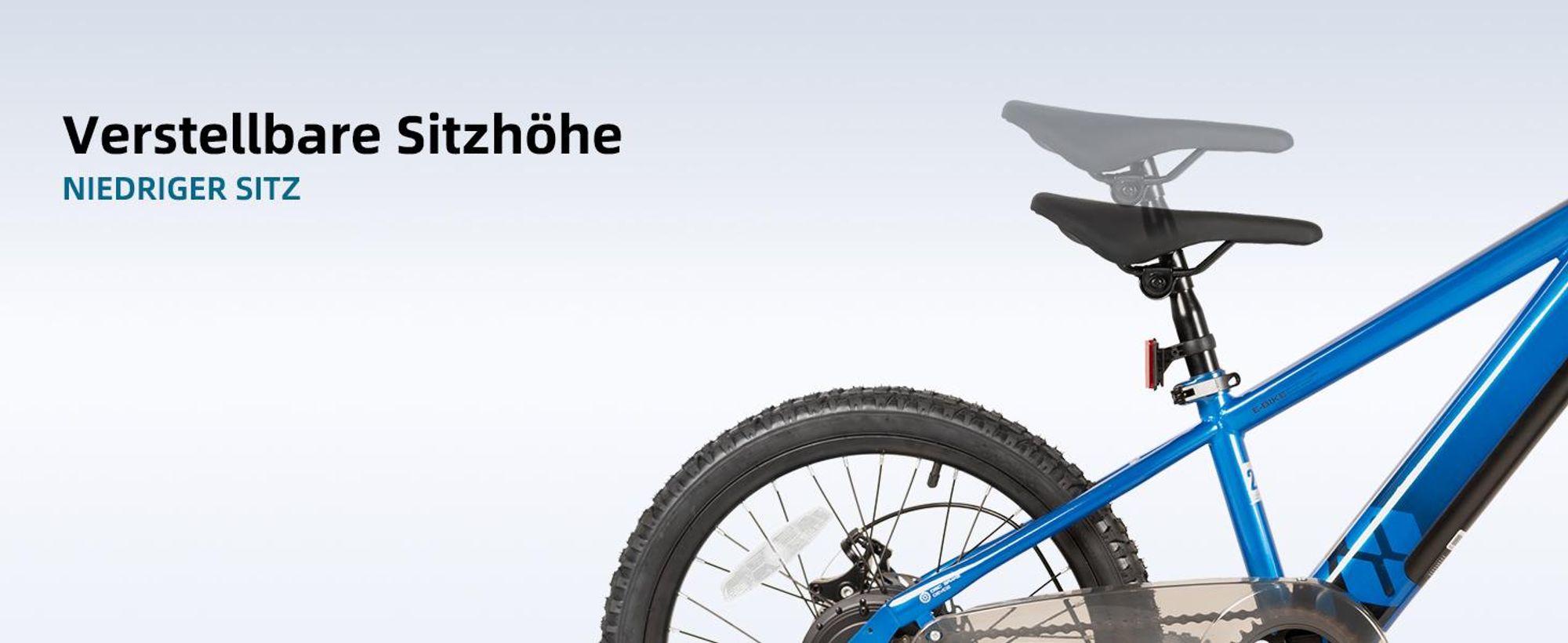 JOYSTAR 24‑Zoll Elektro‑Mountainbike für Jugendliche, 24V 5.2Ah Akku, 25 km/h, Federgabel, verstellbarer Sattel, Scheibenbremse