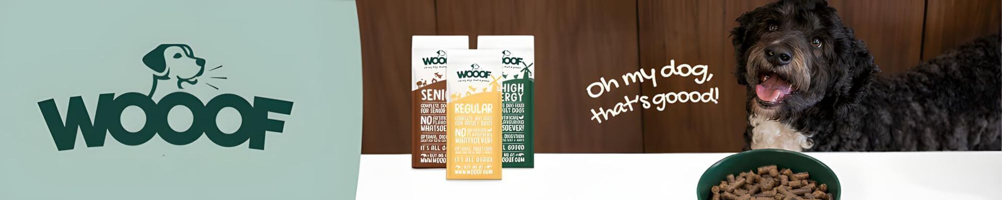 Hundefutter Trockenfutter WOOOF gepresstes hundefuttter