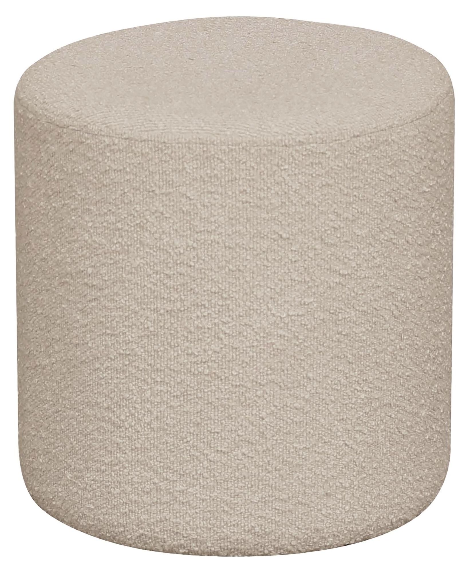 Ejby Pouf von House Nordic – Polsterhocker in Beige mit leichtem, flexiblem Design