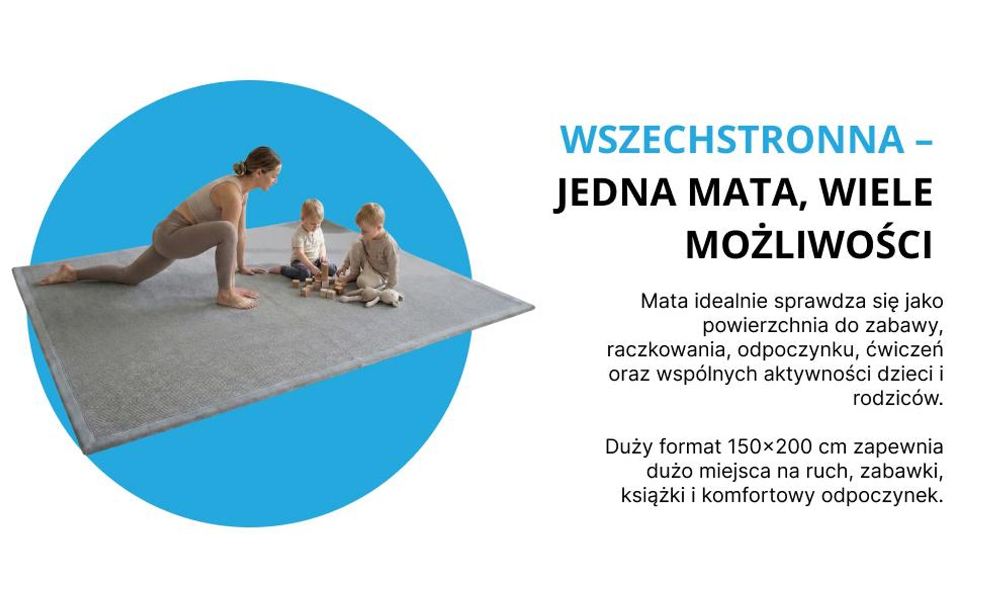 mata podłoga niemowlę duża dzieci dywan podkład niemowlęca materacyk dziecięcy