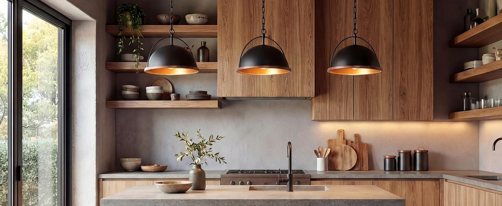 Tribesigns Metall-Pendelleuchte, Vintage Hängeleuchte Ø33cm, Industrie-Deckenlampe mit verstellbarer Höhe, E26 Kronleuchter aus Eisen, Hängelampe