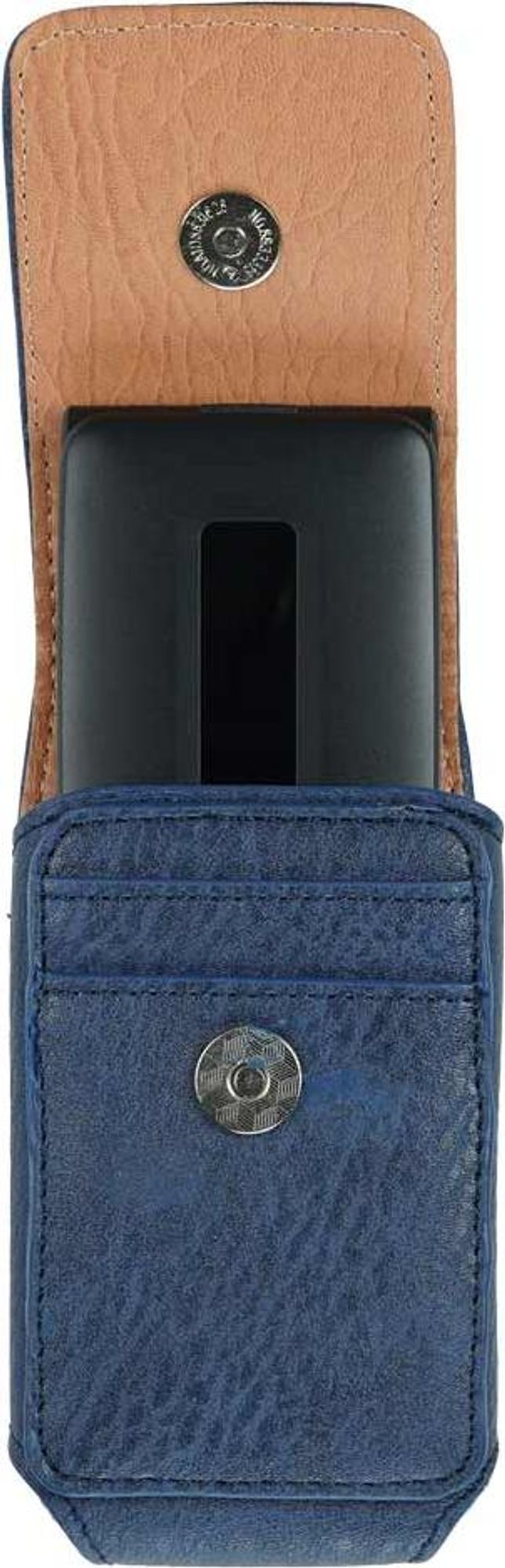 caseroxx Handy-Tasche für Senioren Mobiltelefone von diversen Herstellern - Doro - Nokia - Emporia - Beafon - SPC - etc. mit Gürtelschlaufe in verschiedenen Farben blau Bild 5