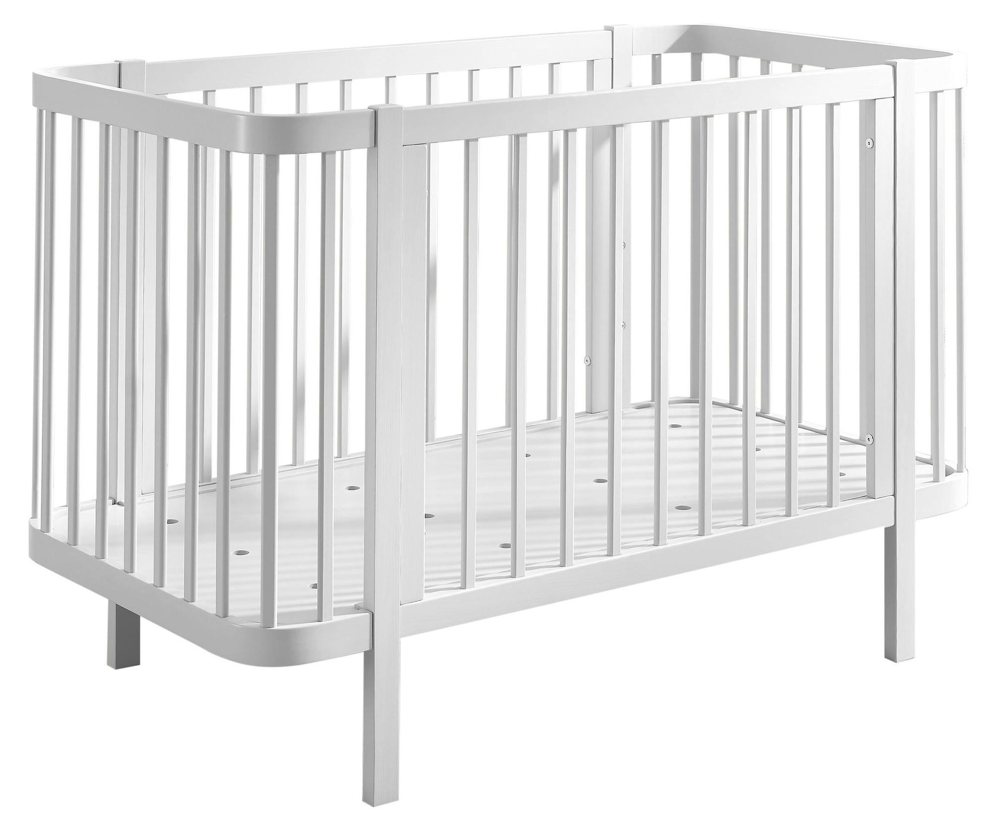 PEPPINI – Babybett aus massivem Nadelholz mit höhenverstellbarem Lattenrost