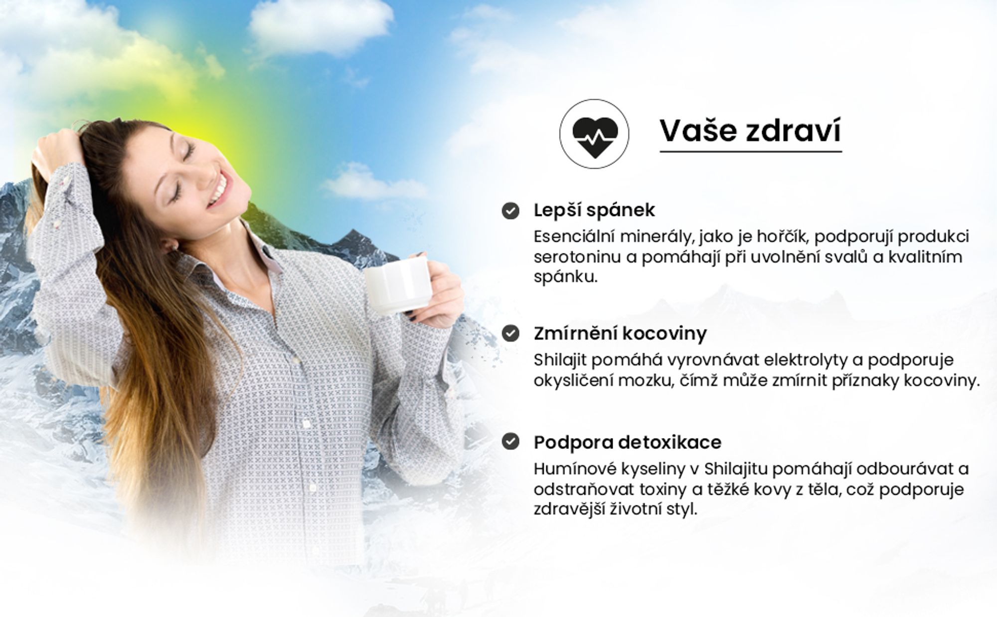 shilajit a zdraví