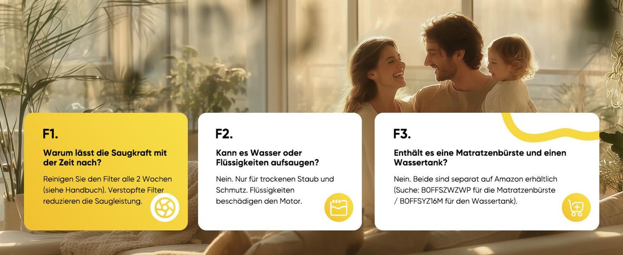 Vactidy V12 Akku Staubsauger/ 55Min/ 60kPa /600W/ 2,2kg/ Anti-Verhedderungs-Bürste, GreenEye Technologie, LED Touchscreen, für Hartböden, Teppiche