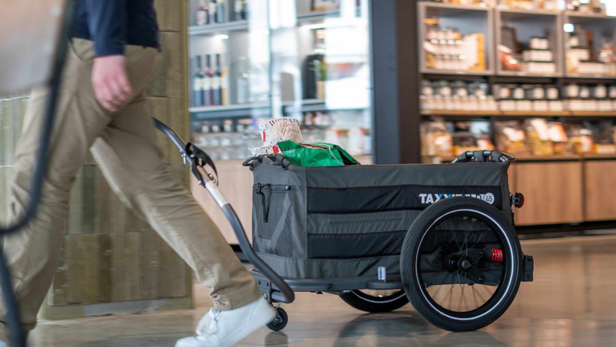 (akzeptabel) - Taxxi Load 45 Fahrrad-Lasten-Anhänger
