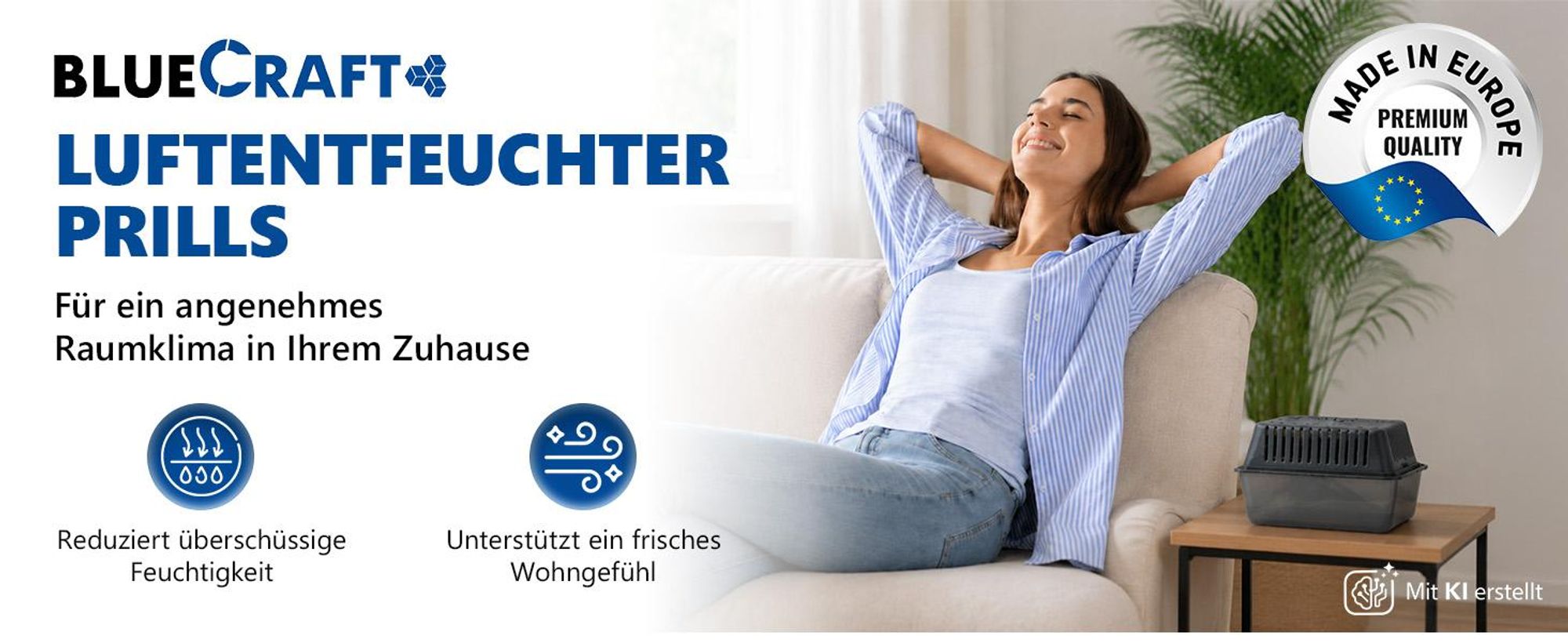 30x 1 kg Luftentfeuchter Prills Nachfüllpack im Vliesbeutel für Granulat Raumentfeuchter Box