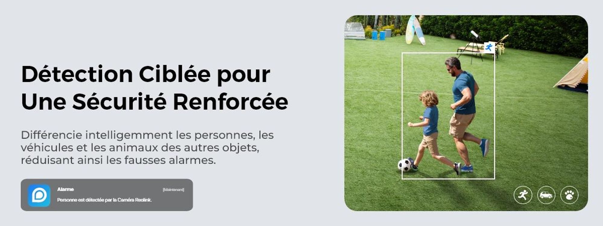 Reolink RLC-823S1W, Caméra de surveillance 4K 8MP bibande WiFi 6 PTZ, Couverture 360°, Détection intelligente, Auto-tracking, Zoom optique 5X, Vision nocturne couleur