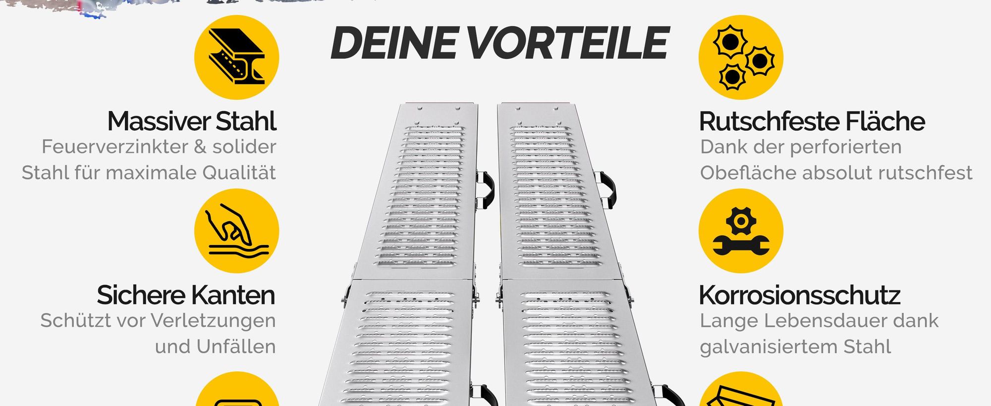 MONZANA Auffahrrampe 2X
