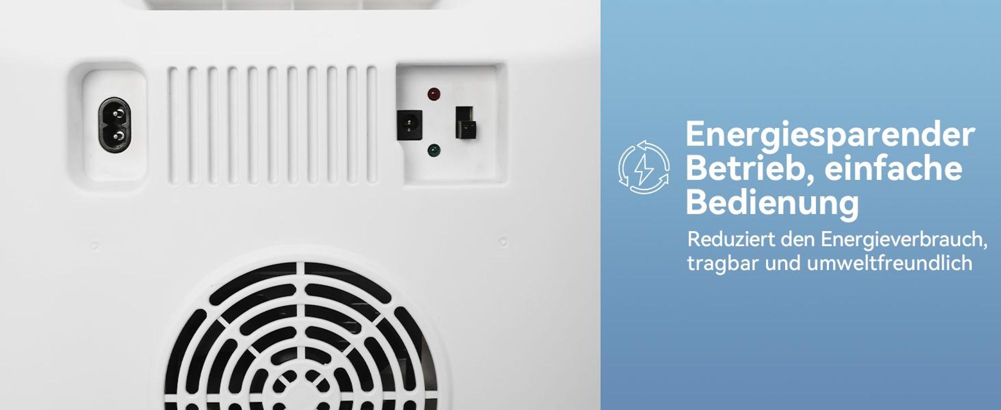 Puluomis Mini Kühlschrank 20L, 2 in 1 Warm- und Kühlbox tragbar Ultra-Leiser Auto Kühlbox (<30dB) 12V/220V /230V AC/DC für Getränkedosen, Snacks weiß