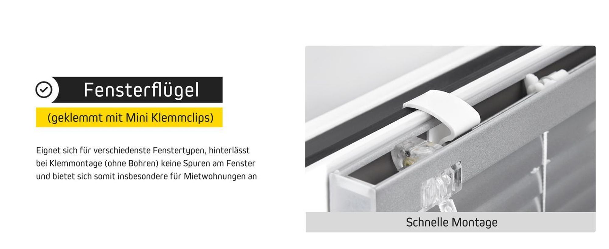 LightLess Aluminium-Jalousie, 25 mm, verdunkelnd, 125 x 150 cm, schwarz matt ohne Bohren, für Fenster & Türen, blackout, Energieeffizient & schallreduzierend, Blicken und Blendlicht JALOUSIESCOUT