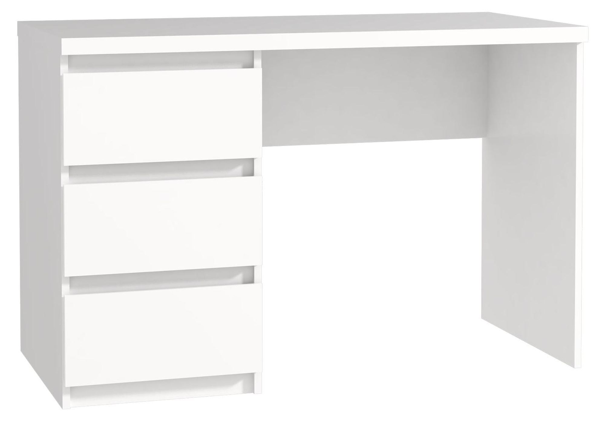 Balu IV – moderner Schreibtisch mit 3 Schubkästen und kompakter Größe