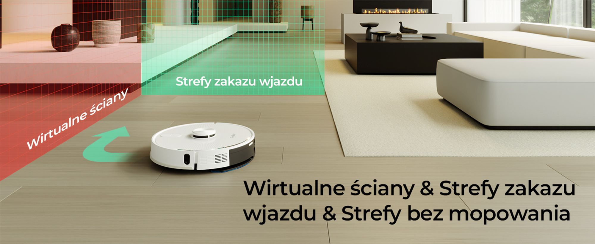 Redkey R10 robot odkurzający, stacja odsysania kurzu 4L, 4000Pa moc ssania, robot odkurzający z funkcją mopowania, 150 min robot odkurzający, nawigacj
