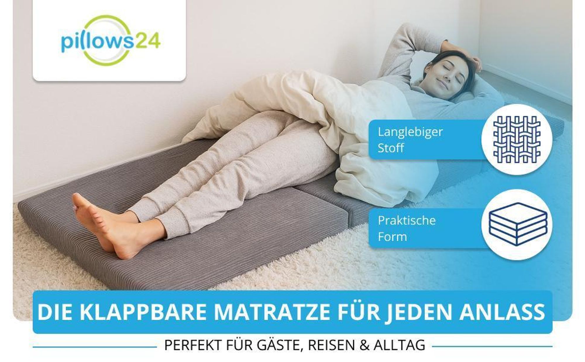 klappbares besuchermatratze gastebettmatratze kompakt klappmatratze gästematratze faltmatratze
