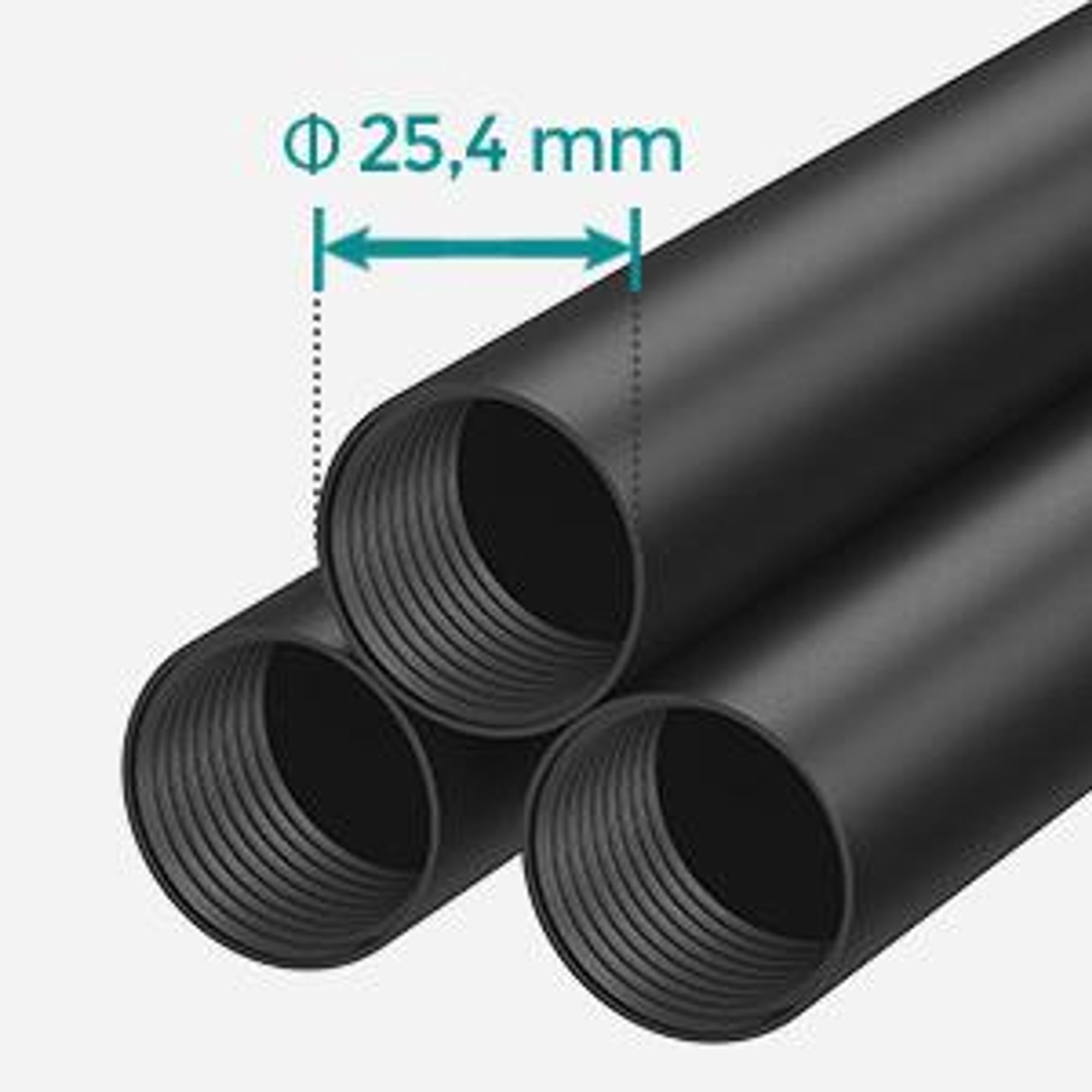SONGMICS Kleiderstange für die Wand, platzsparend, 60 kg Belastbarkeit
