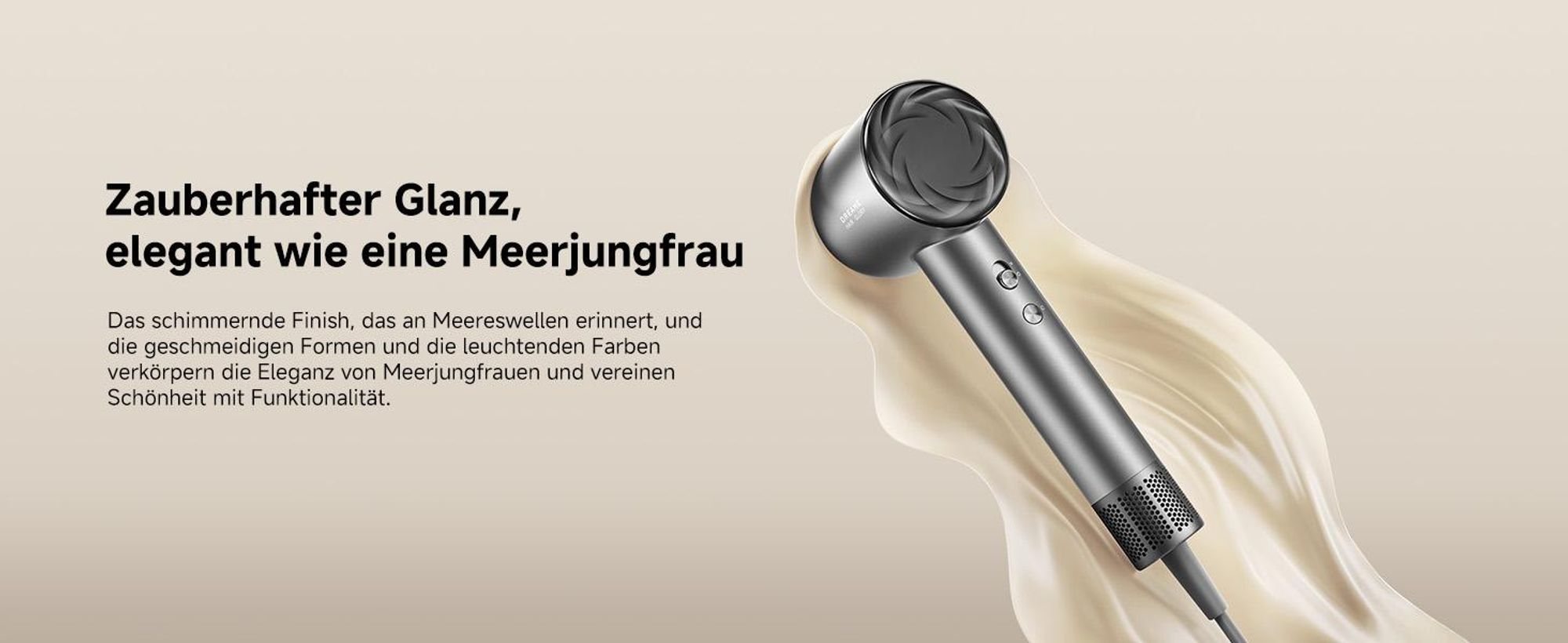 Dreame Glory Mix Haartrockner schwarz
