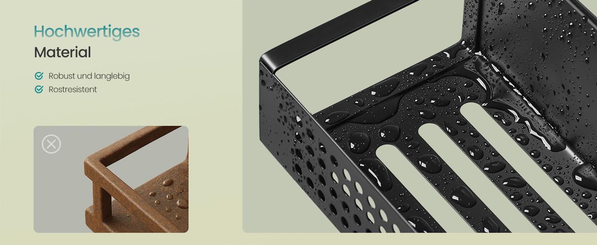 Gewürzregal magnetisch, 4er Set, 2 große und 2 kleine Regale, Magnetregal ohne Bohren, Kühlschrank