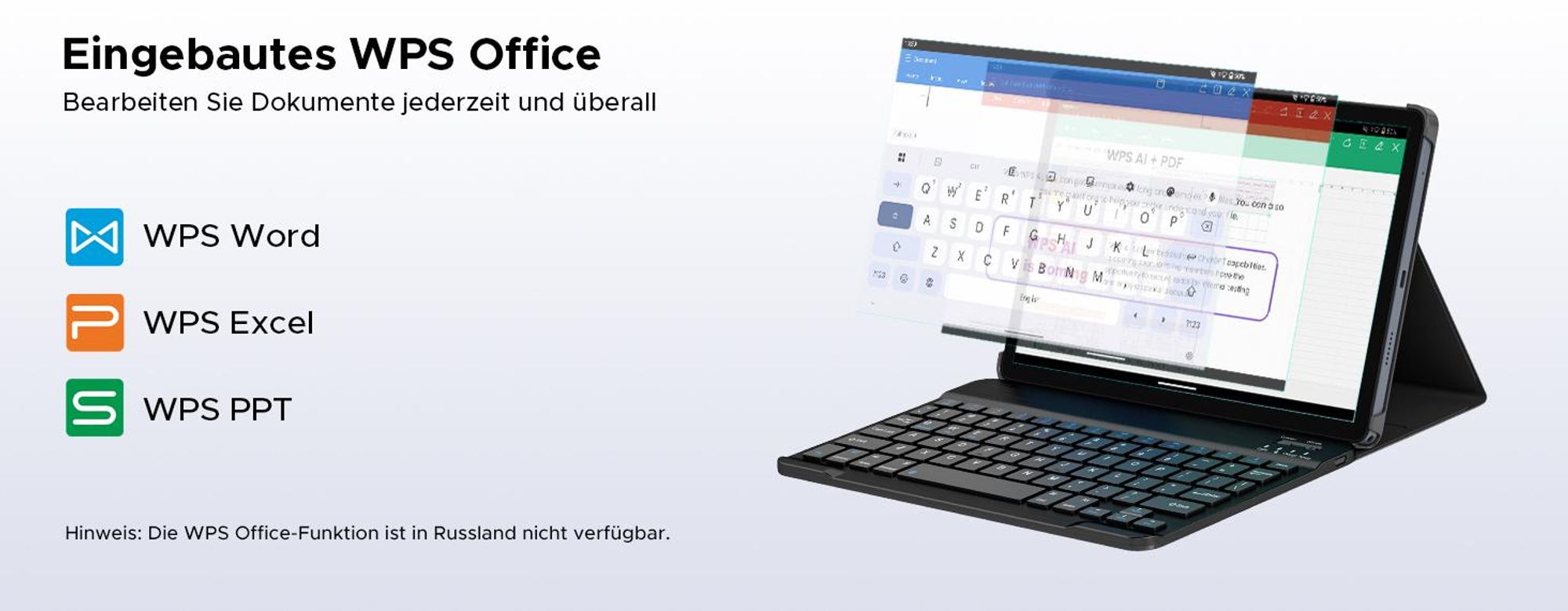 AP11 Tablet Android 16, 48GB RAM+128GB ROM/2TB, 11 Zoll 90Hz HD IPS, T7250 Octa-Core, 8800mAh, Gemini AI, Widevine L1-Tastatur, Stift, Maus und Hülle