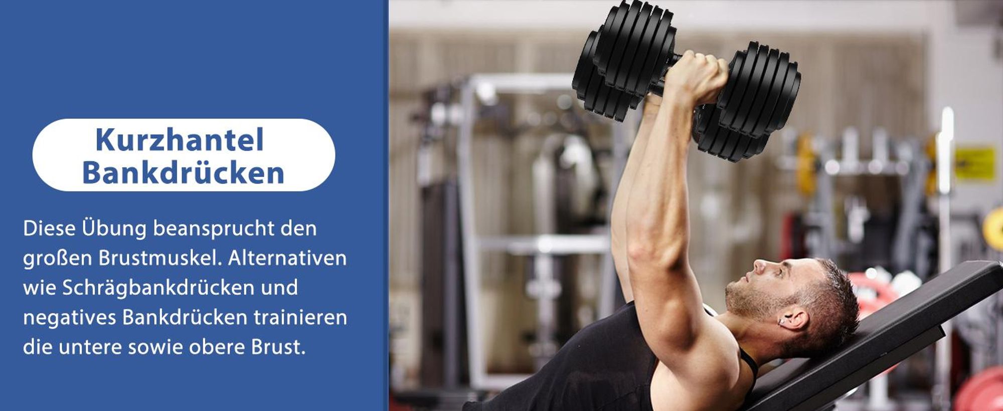 DH FitLife 25 kg verstellbare Hanteln 4 bis 25 kg mit 10 Gewichtsstufen, Kurzhantel Set mit Hantelscheiben, variable Gewichte 10-in-1