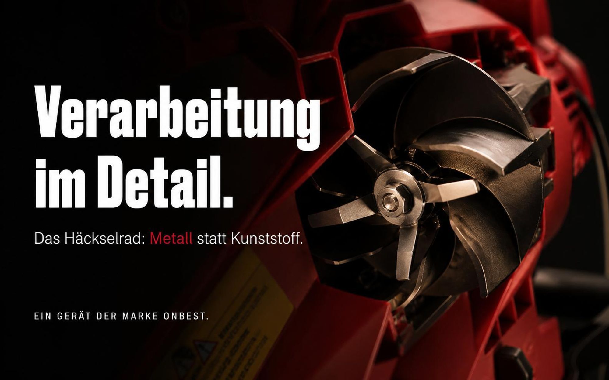 ONBEST LV3245 Laubbläser Elektro | 3in1 Laubsauger | 3200W | 45L Fangsack | 270 km/h | Laubhäcksler 10:1