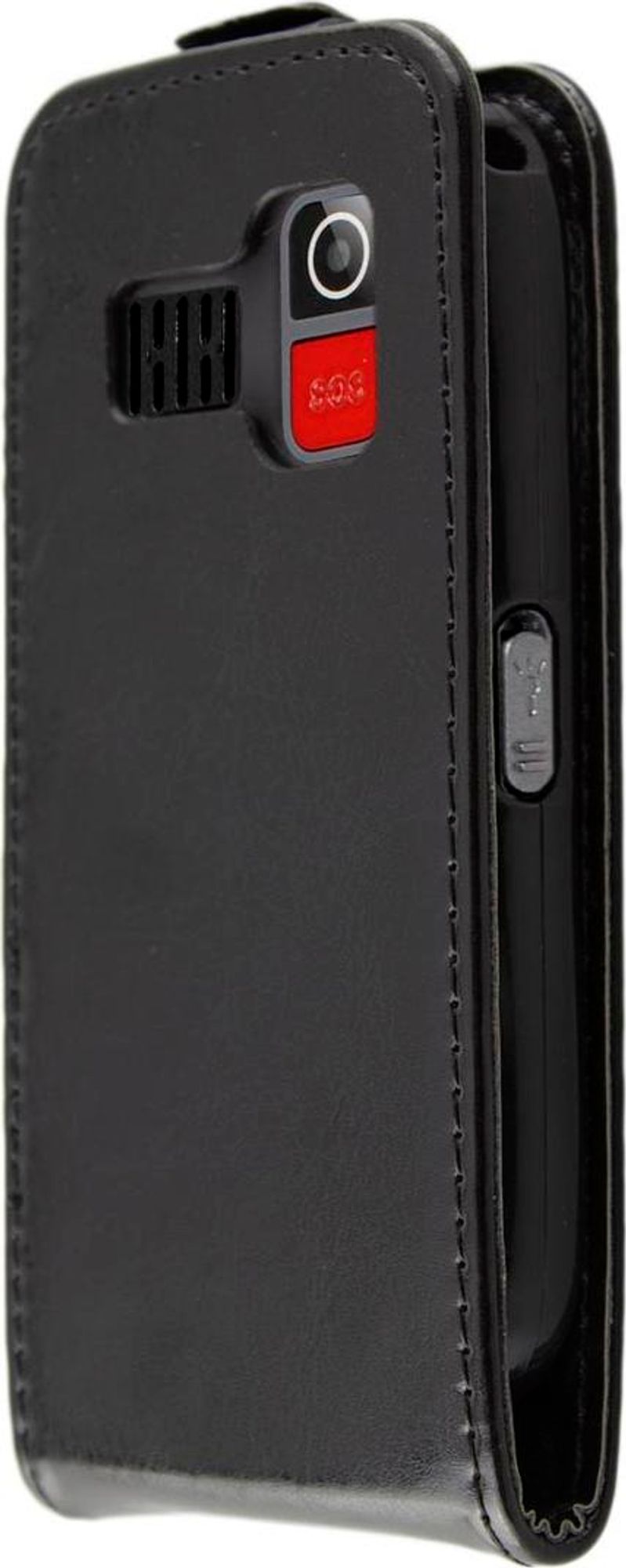 caseroxx Schutz Tasche Hülle Flip Cover kompatibel mit Artfone CS182/188, Smartphone Tasche Flip Cover in schwarz Bild 4