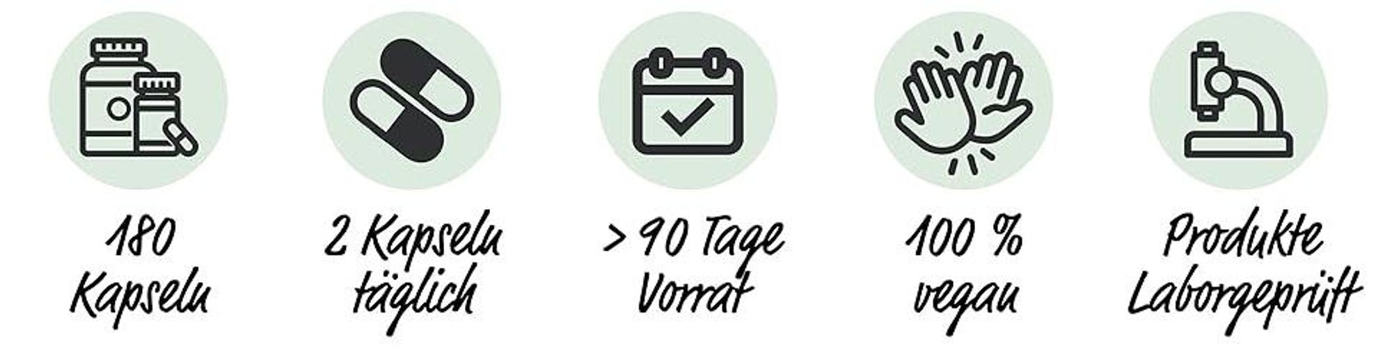 Prosta Forte Männer Komplex (180 Kapseln = 90 Tage) Sägepalme, Kürbiskern, Brennnesselwurzel, Zink