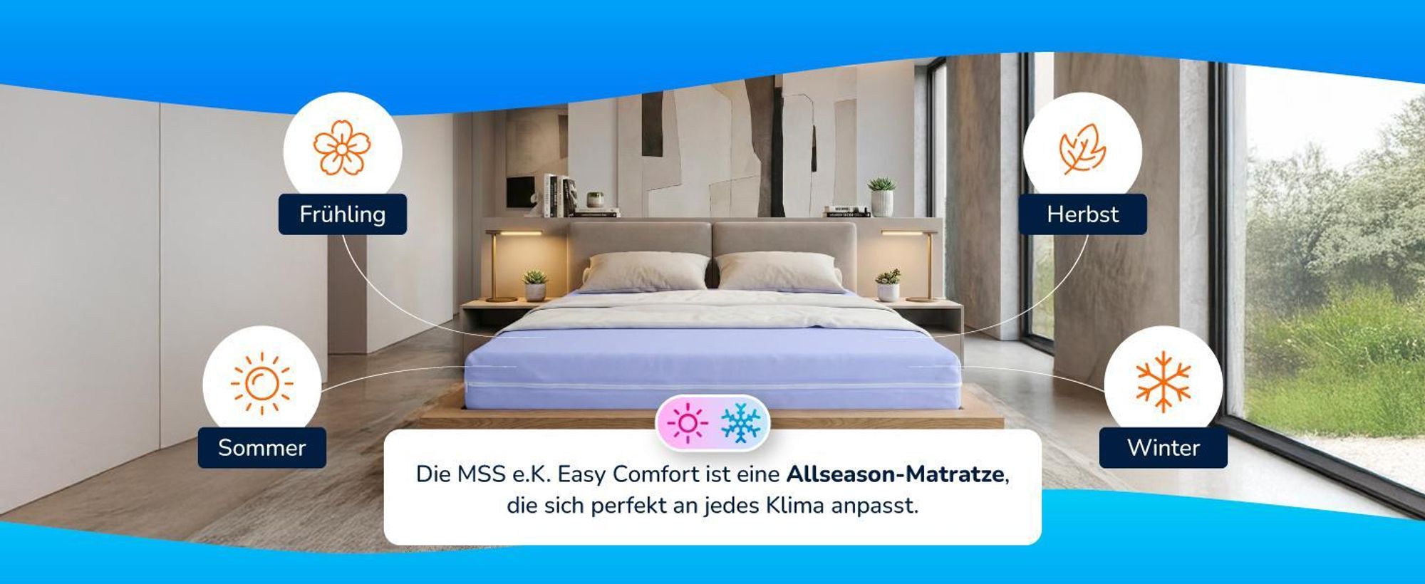 MSS e.K. Easy Active Rollmatratze 100 x 200 x 11 cm | H3 | Kaltschaummatratze | designed und produziert in Deutschland
