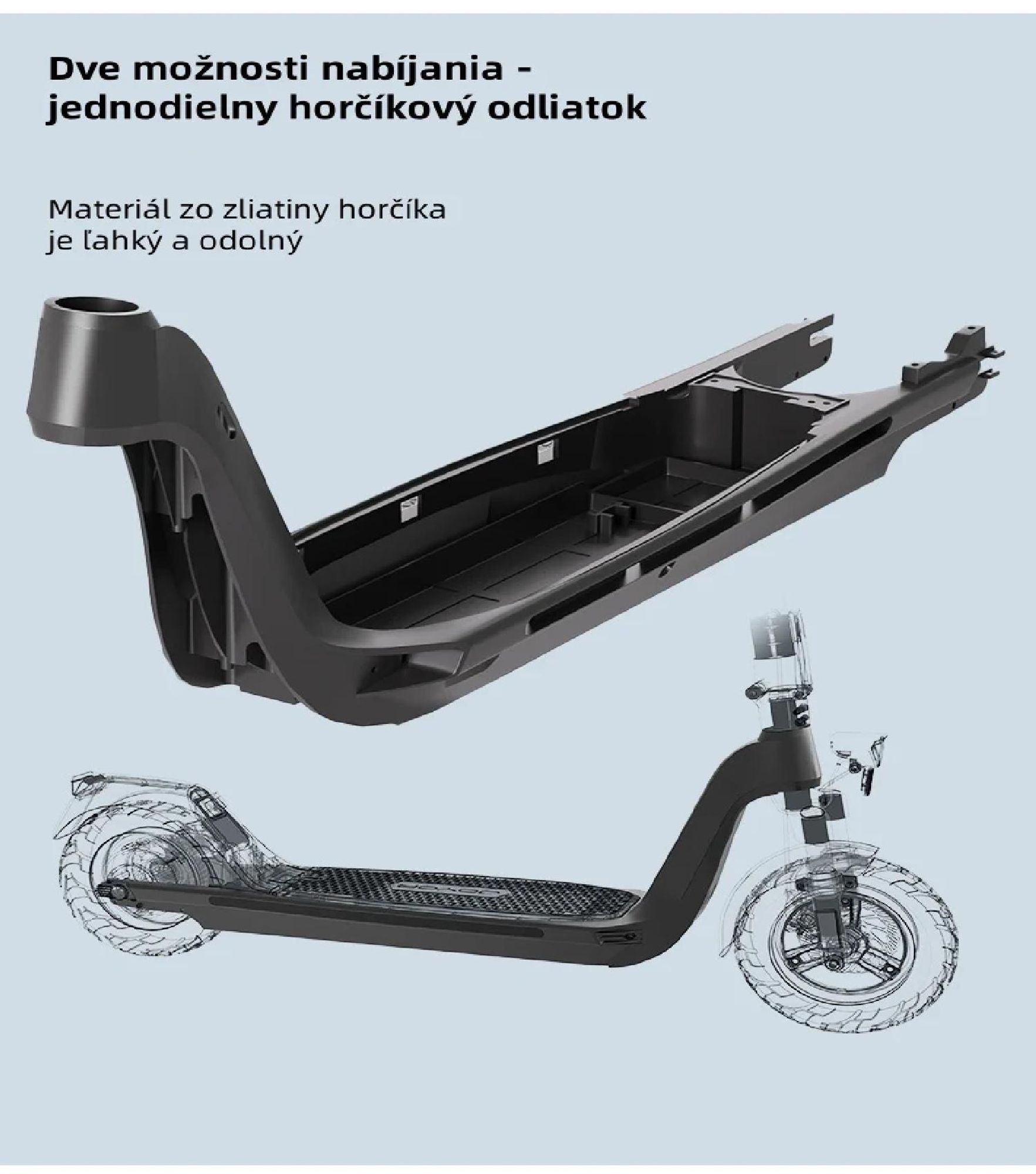 Elektrický Kolobežka JOYOR C10E - 48V10.4AH Batéria ABE Certifikát 10-palcové Pneumatiky Kotoučové Brzdy - Černá
