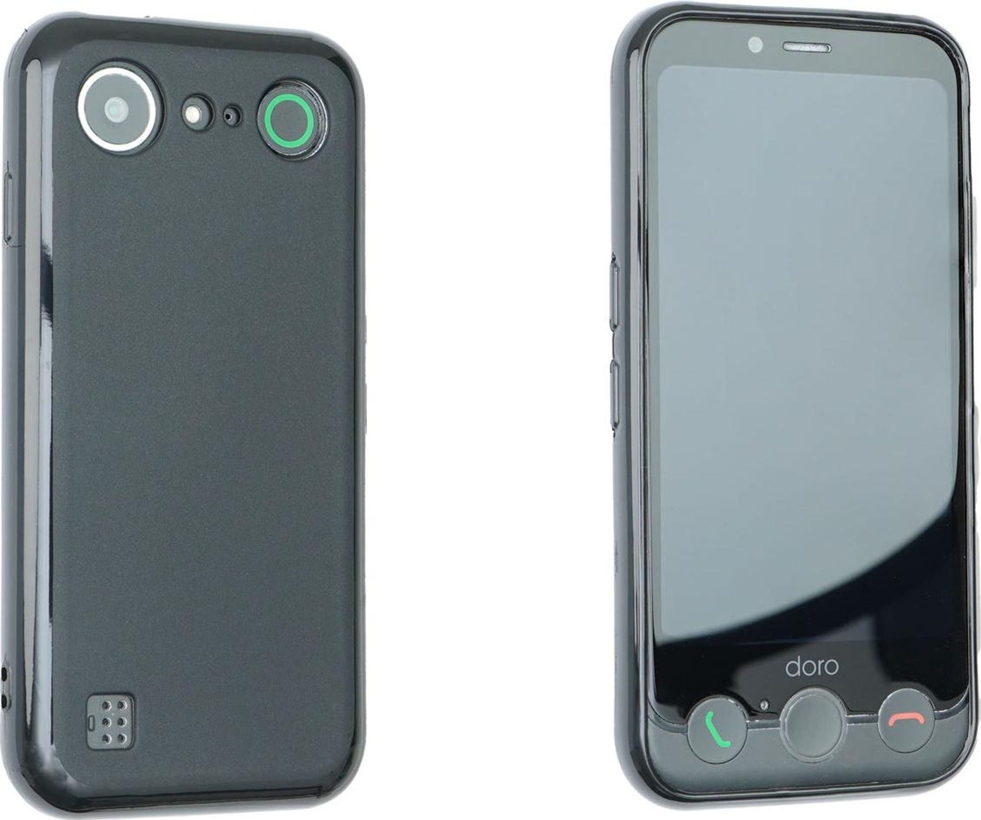 caseroxx Schutz-Hülle TPU-Hülle kompatibel mit Doro Aurora A10 / A11, Gummi Handy Tasche schwarz Bild 4