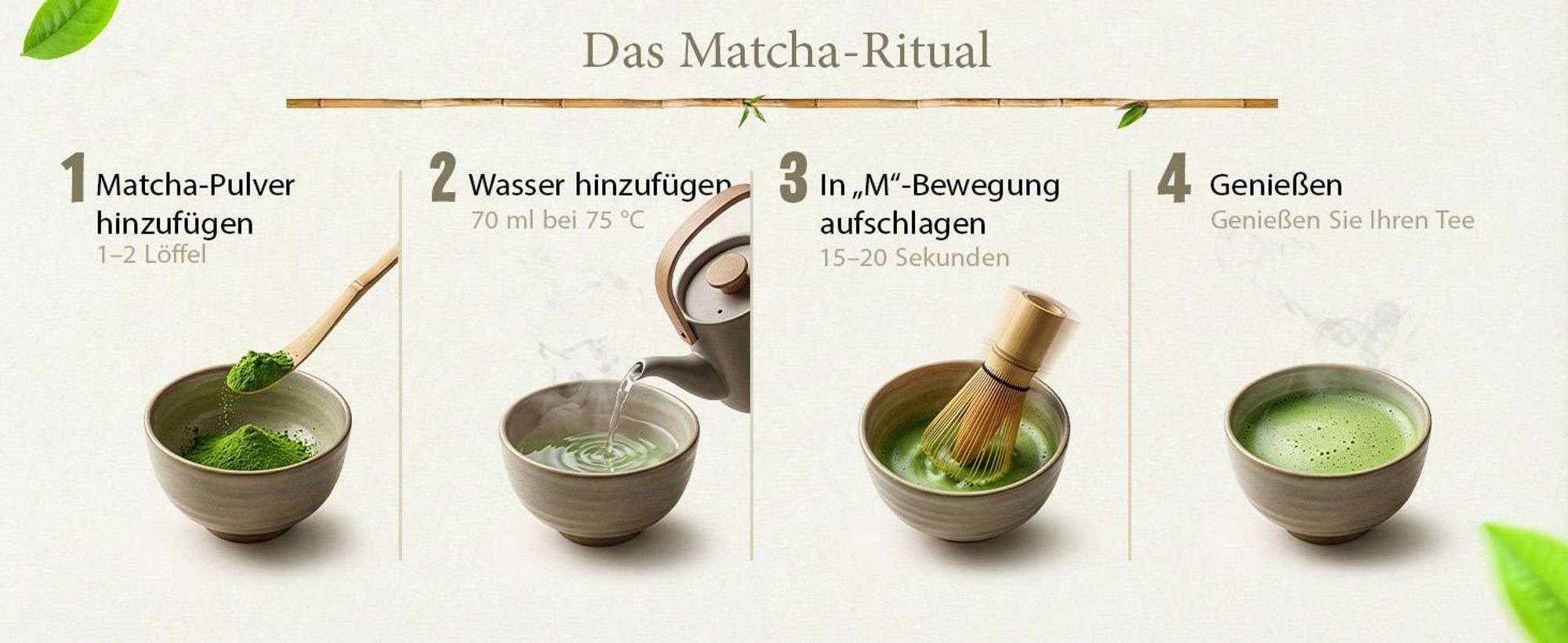 Mary Rose - Matcha Tee Ceremonial Tenno Bio Japan 30g - Hochwertiges Grüner Tee Pulver aus Miyazaki - Mild, Umami - Erste Ernte - Ohne Bitterkeit