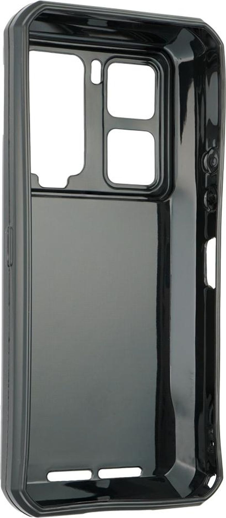 caseroxx Schutz-Hülle TPU-Hülle kompatibel mit Oukitel WP300 Pro, Gummi Handy Tasche schwarz Bild 2