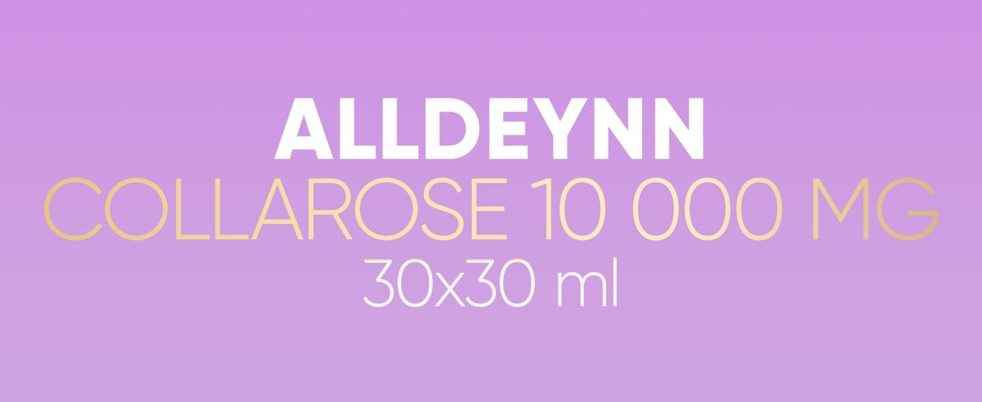 ALLDEYNN COLLAROSE 10 000 MG 30x30ml Kollagen, Haut, Haare, Nägel