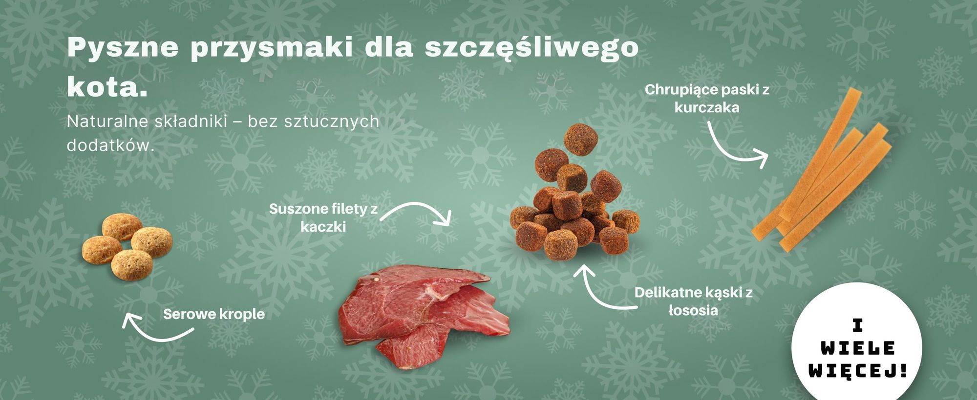 BOXILAND® kalendarz adwentowy dla kota 2026, 24 przysmaki, 16 rodzajów