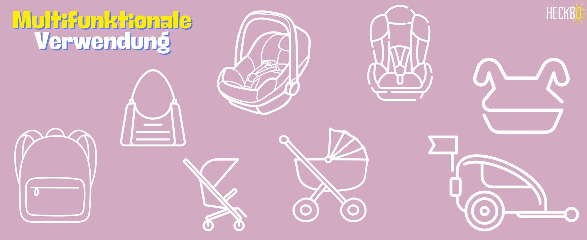 1x HECKBO Kinder Auto Gurtpolster Gurtschutz mit Bauernhof Pferde Motiv - Sicherheitsgurt Polster für Kinder und Babys- Ideal für jeden Gurt Autositzerhöhungen Kinder Fahrradanhänger Flugzeug