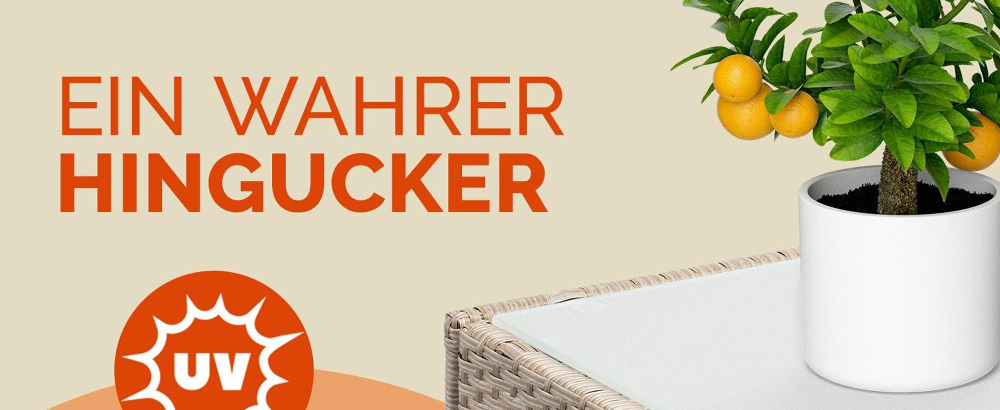 CASARIA® Polyrattan Beistelltisch 58x 58x 42 cm Höhenverstellbare Füße 5mm Sicherheitsglas Wetterfest Gartentisch Balkontisch Kaffeetisch Outdoor Creme