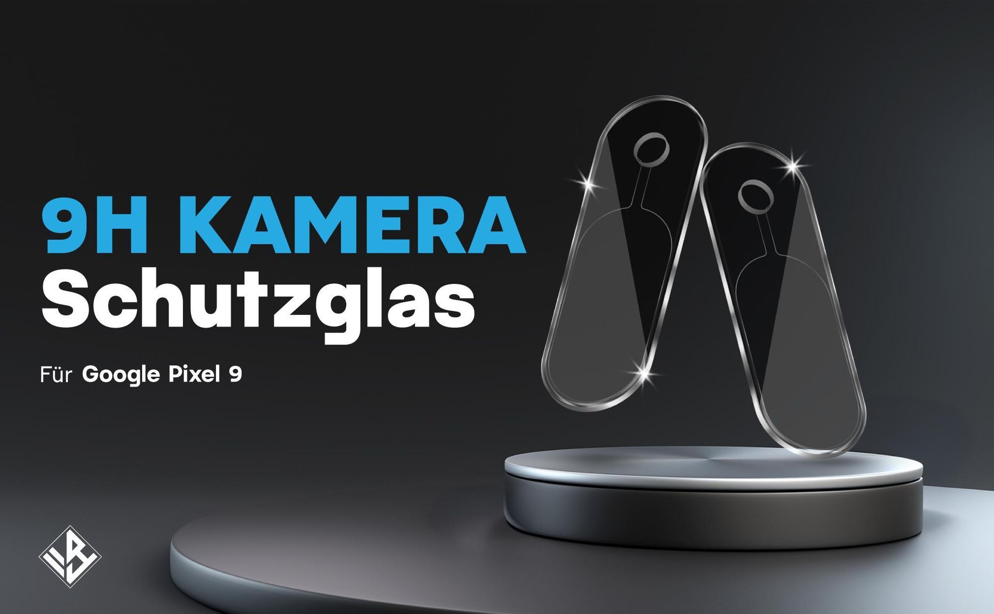 2er Set Kameraschutzglas für Google Pixel 9 in 9H Härte